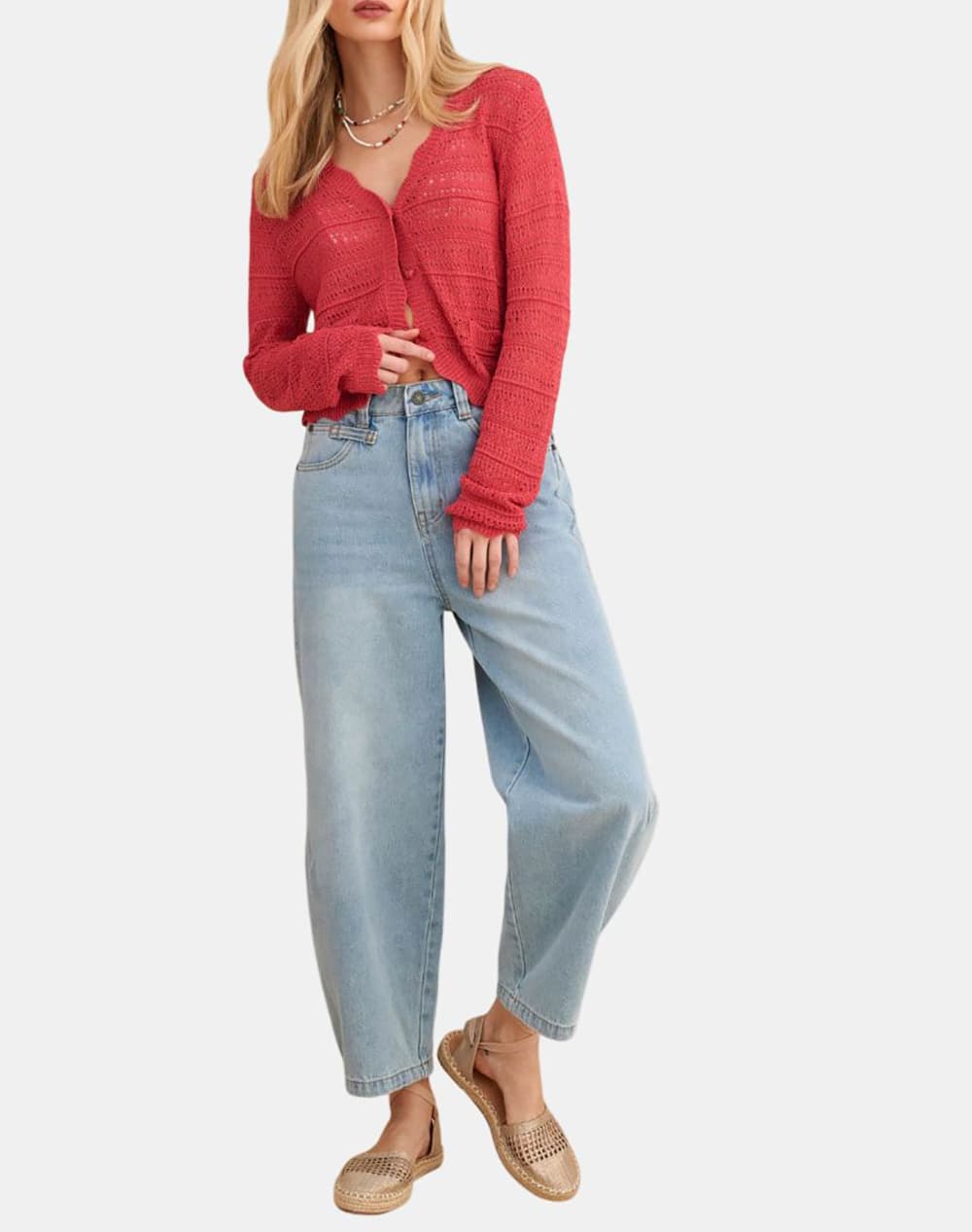 Women's Knitwear Attrattivo Pink