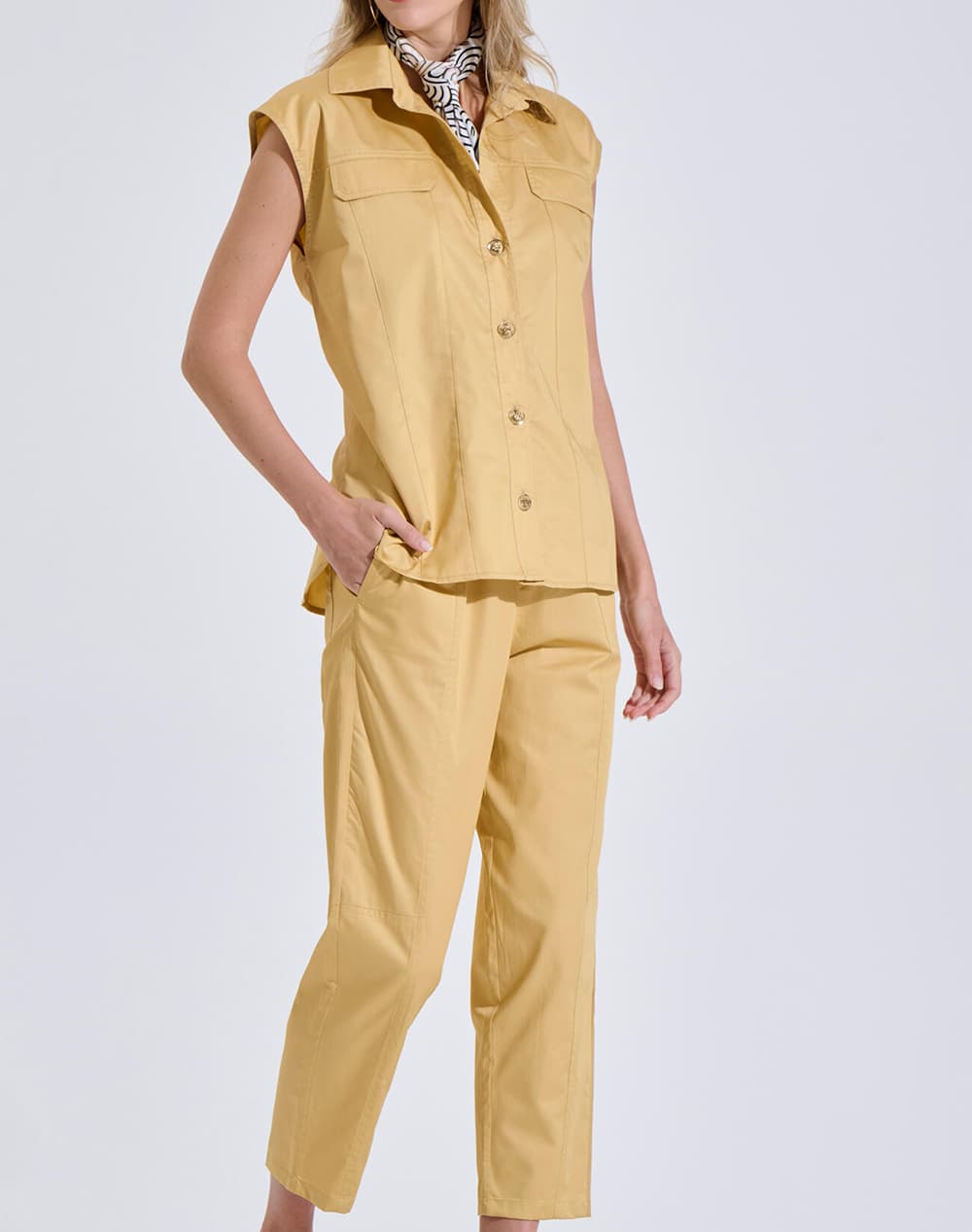 Women's Pants Bill Cost Yellow