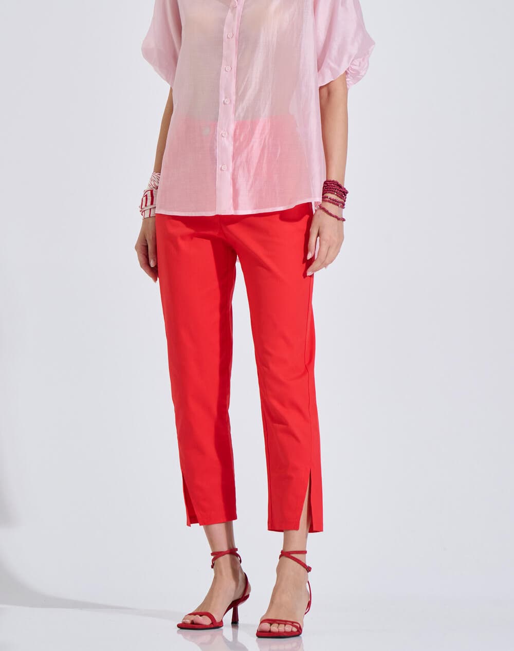 Women's Pants Bill Cost Red