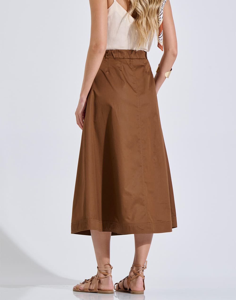 Women's Skirts Bill Cost Brown