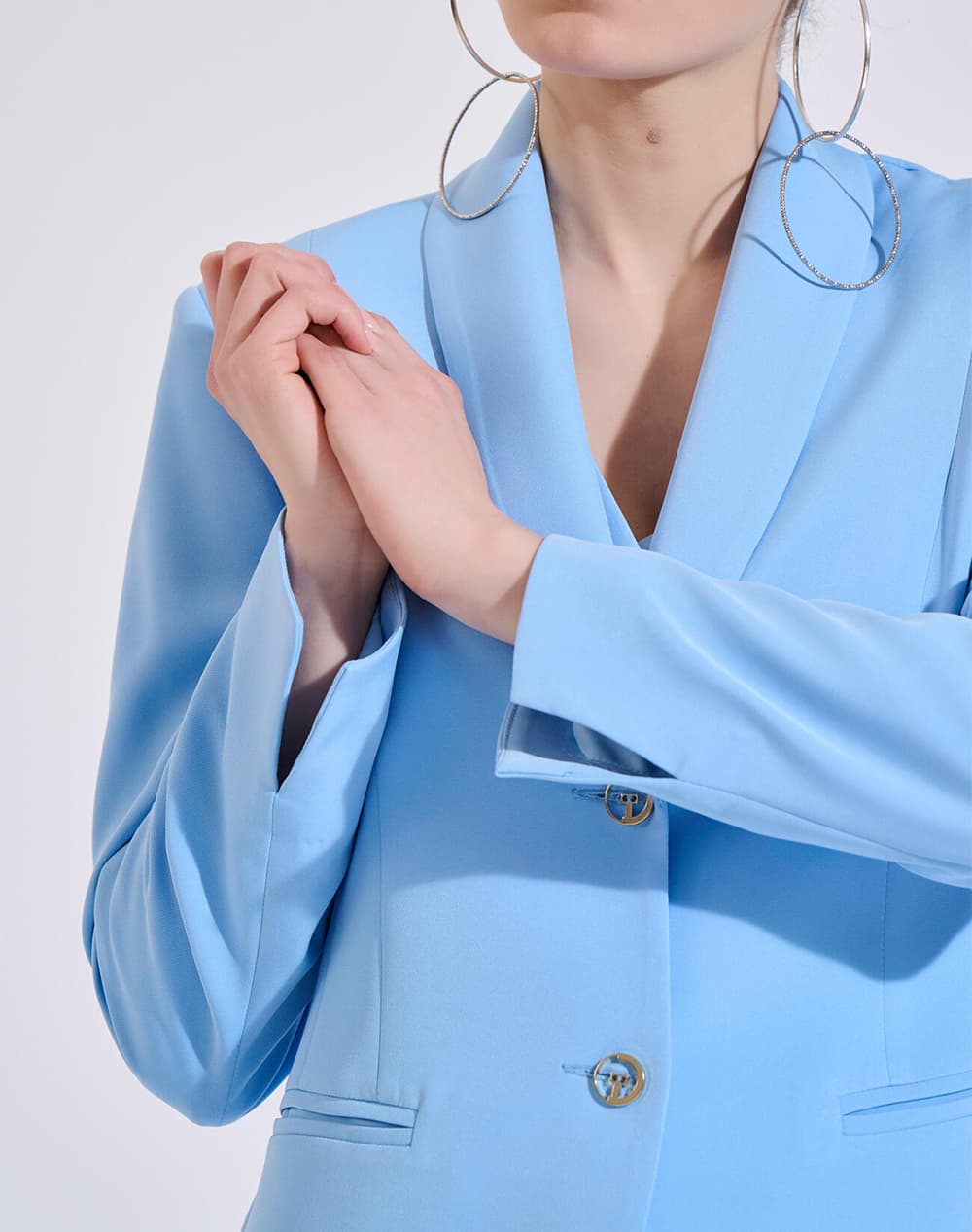 Women's Blazers Bill Cost Blue