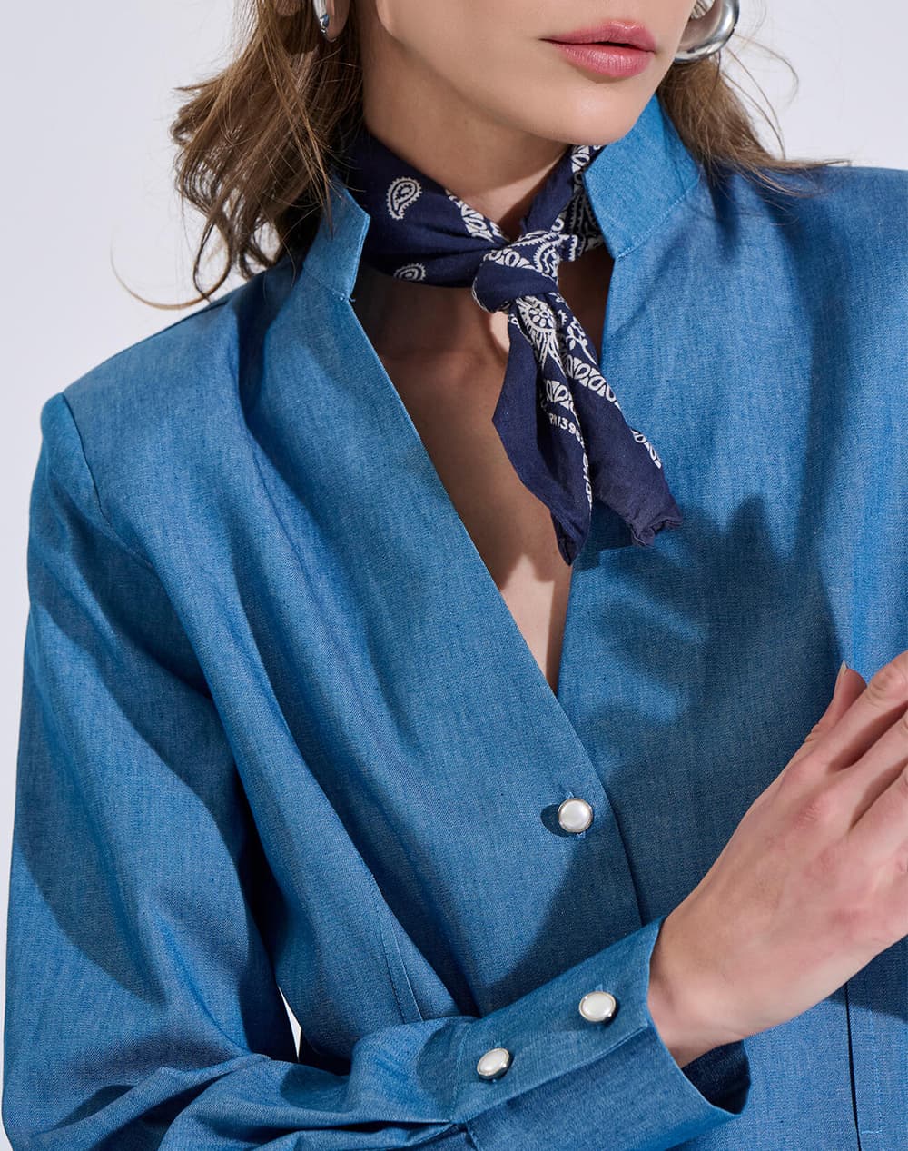 Women's Shirts Bill Cost Blue