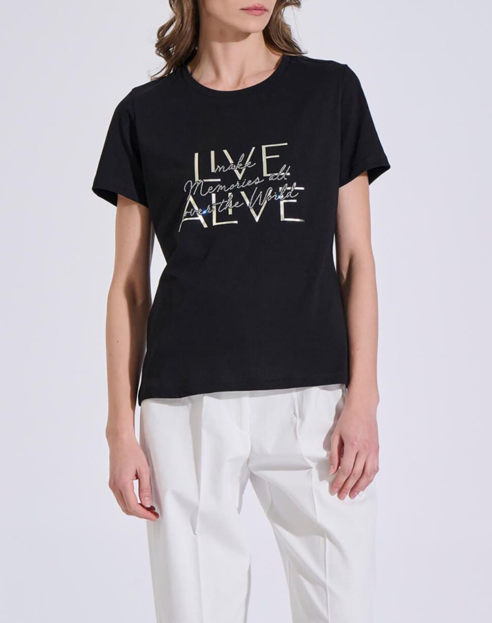 BILL COST ΜΠΛΟΥΖΑ 10-120711-0-Μαύρο Black