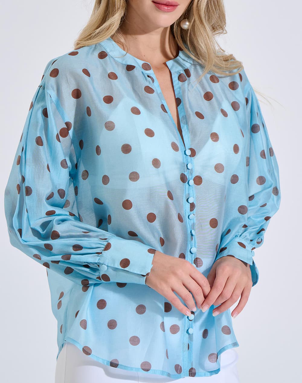 Women's Tops Bill Cost Blue