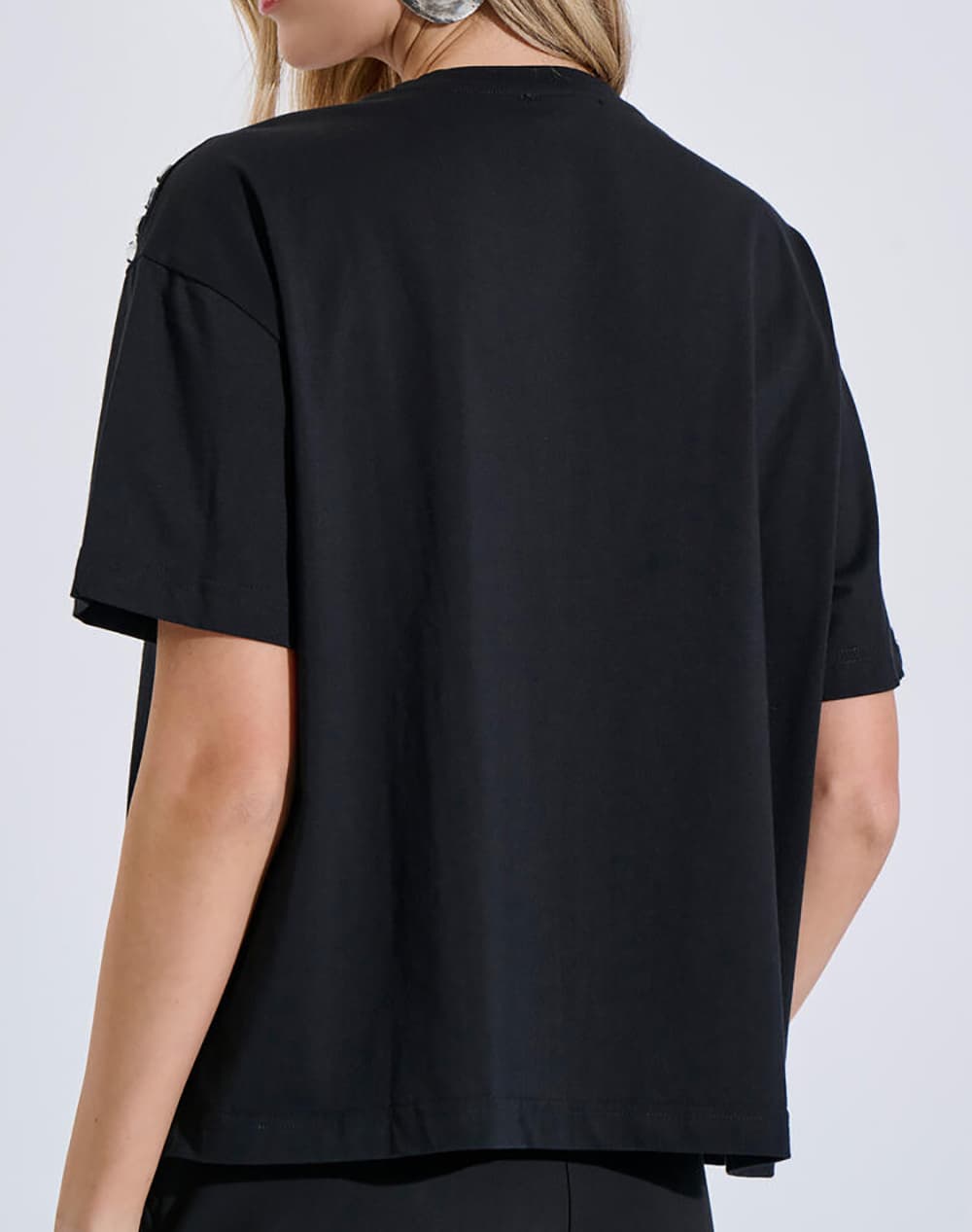 Women's T-Shirts Bill Cost Black