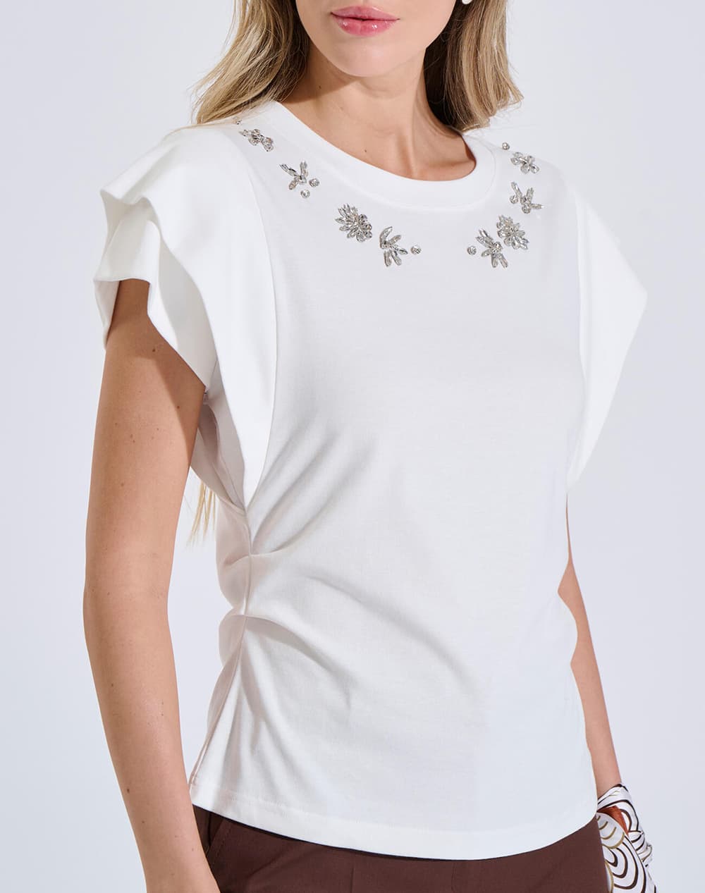 Women's Tops Bill Cost White