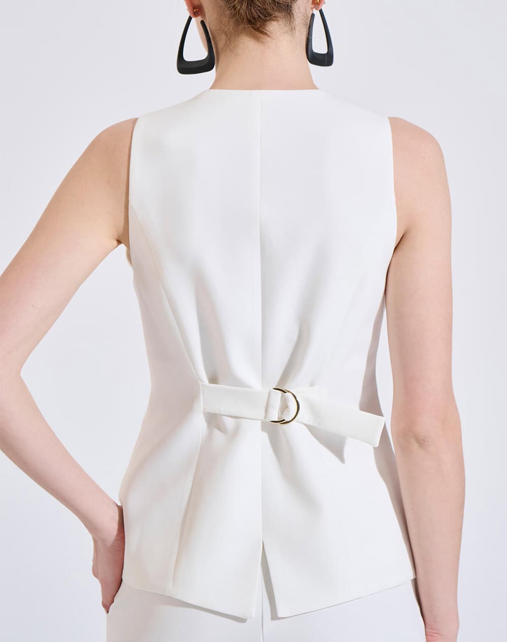 Women's Vests Bill Cost Ecru