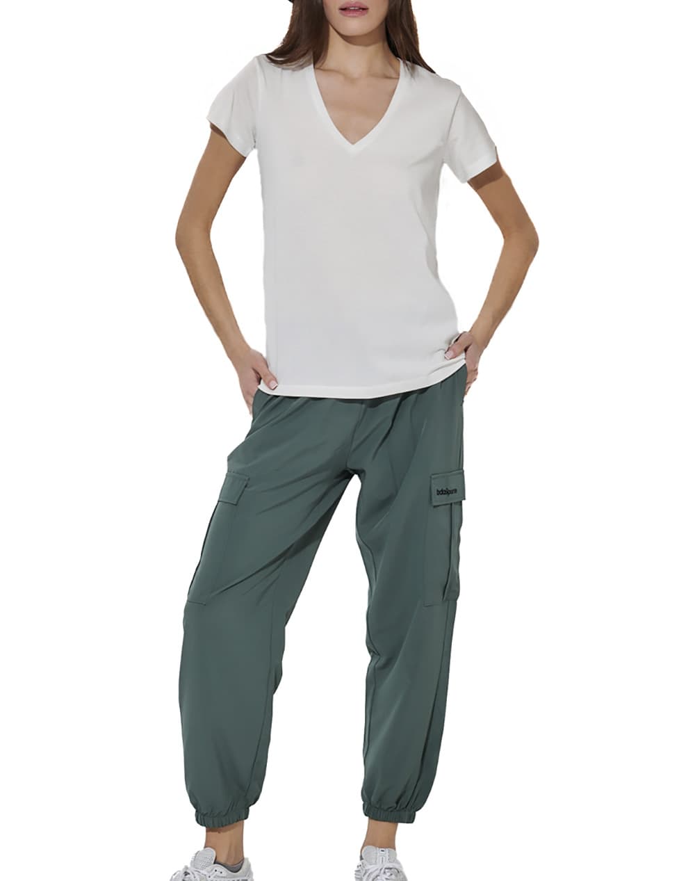 Women's Jeans Body Action Green