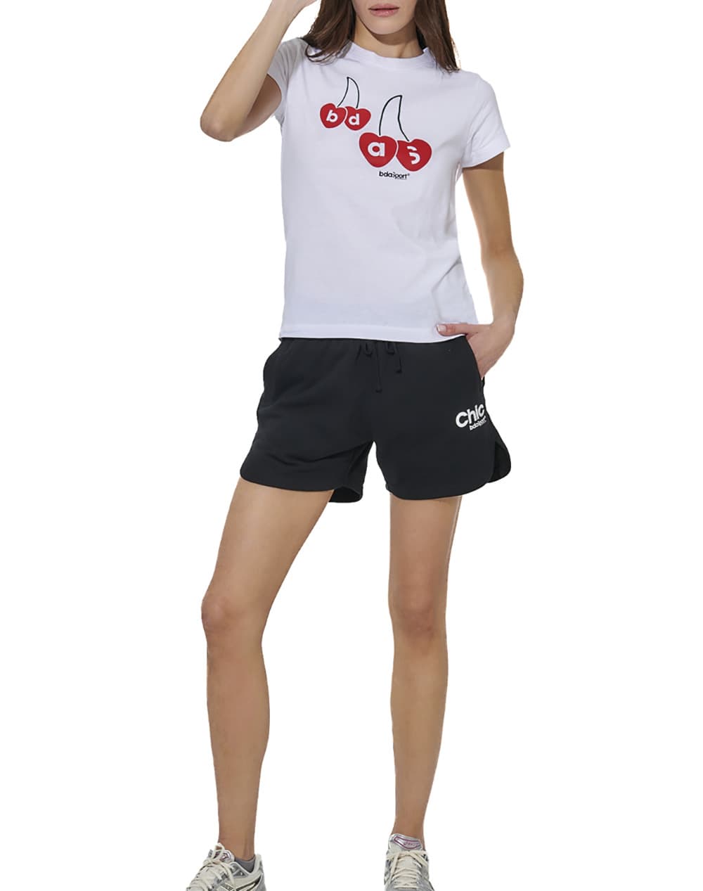 Women's T-Shirts Body Action White