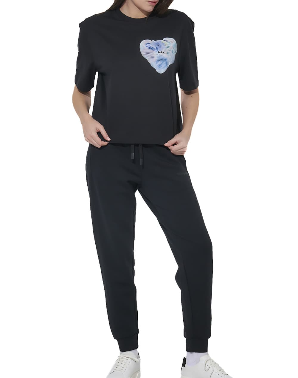 Women's T-Shirts Body Action Black