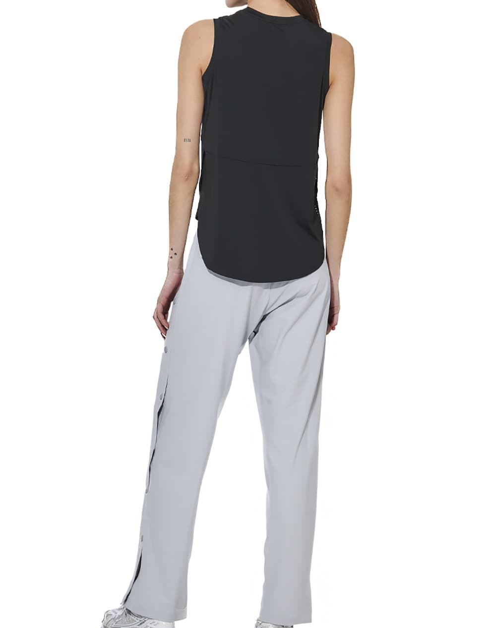 Women's Sleeveless Tops Body Action Black