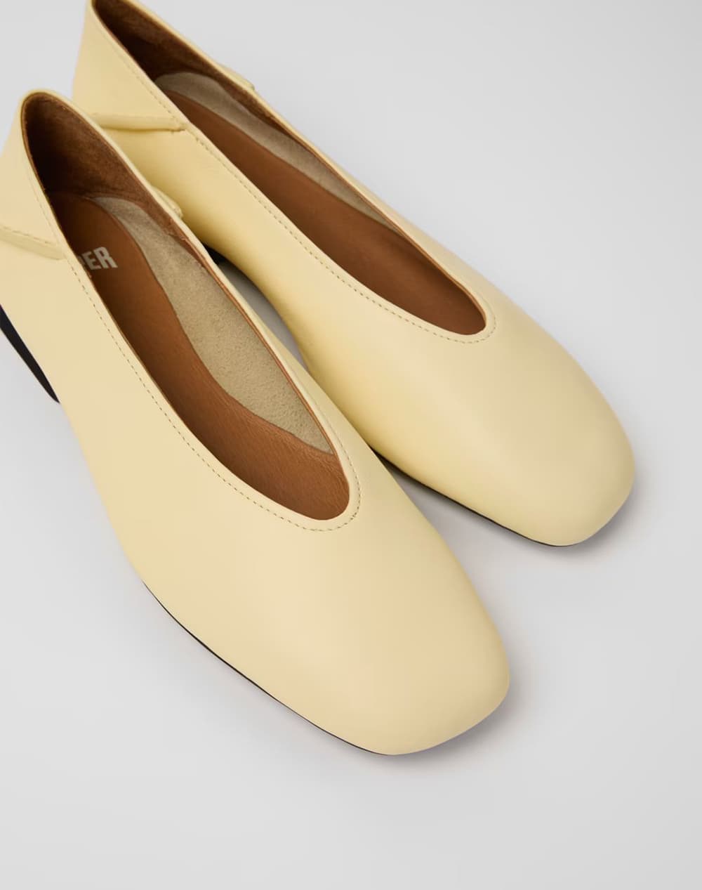 Women's Loafers Camper Yellow