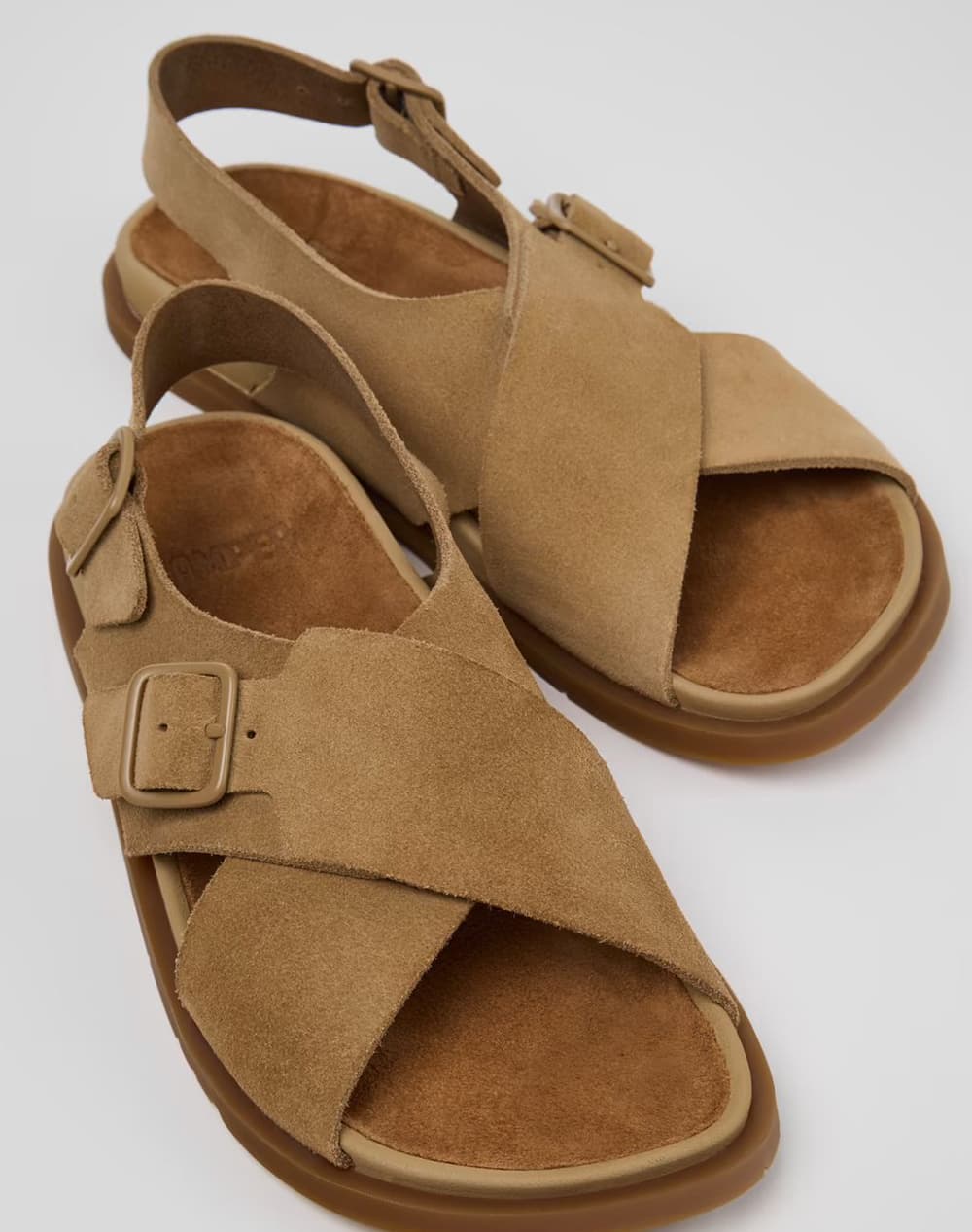 Women's Sandals Camper Brown