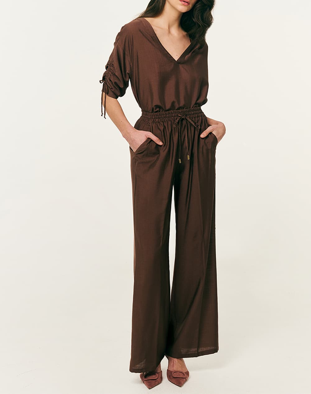 Women's Pants Forel Brown