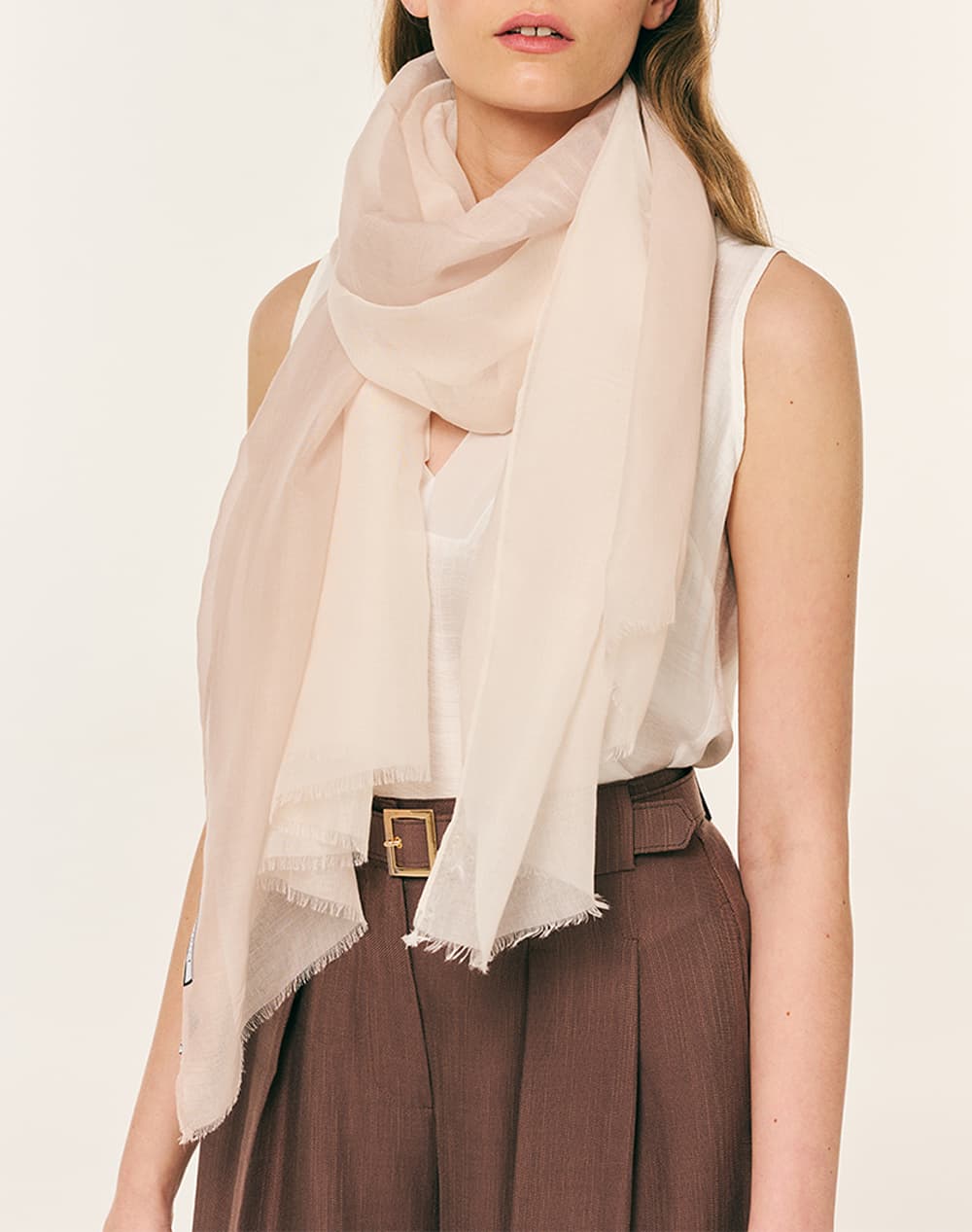 Women's Scarves Forel Ecru