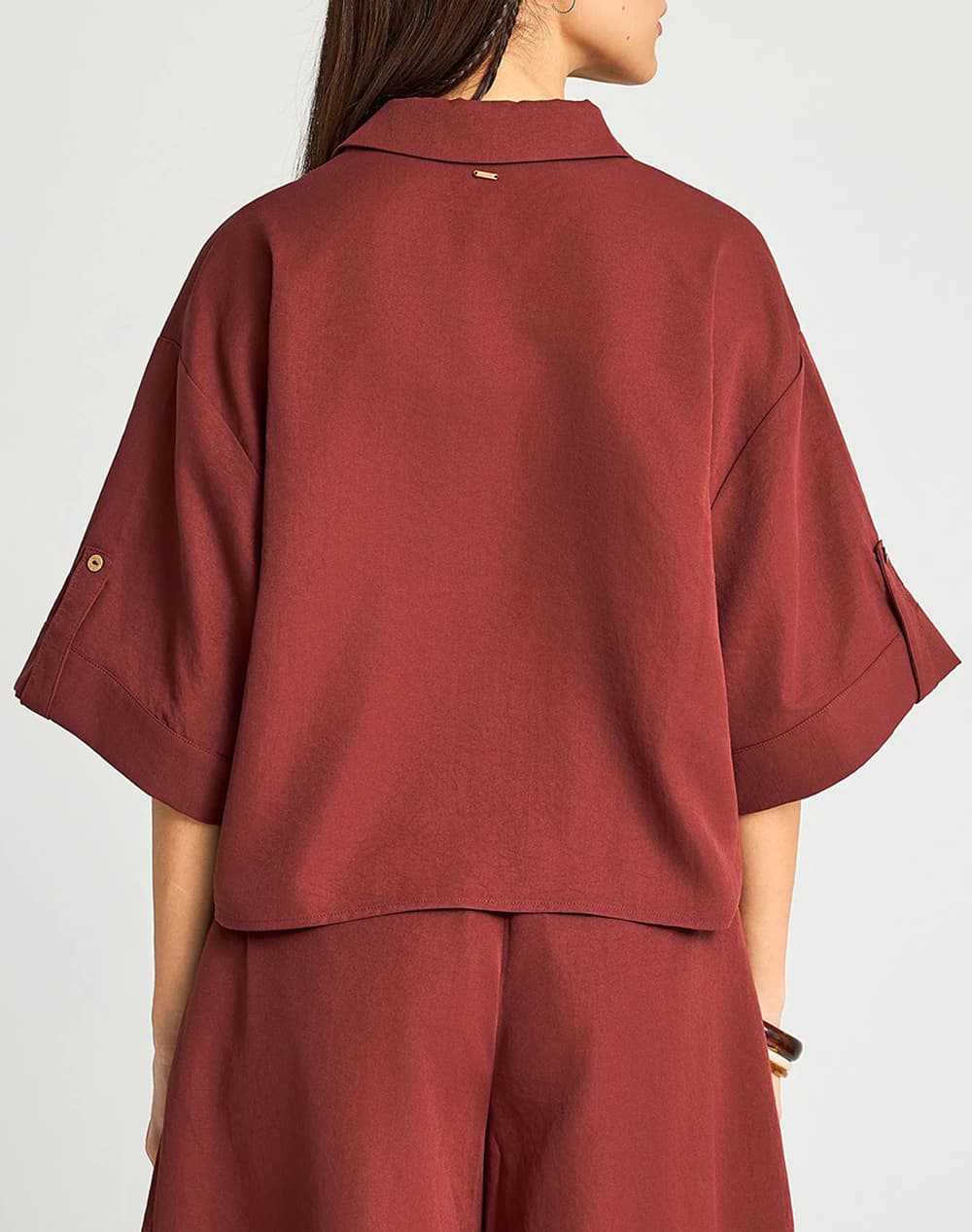 Women's Shirts Funky Buddha Red