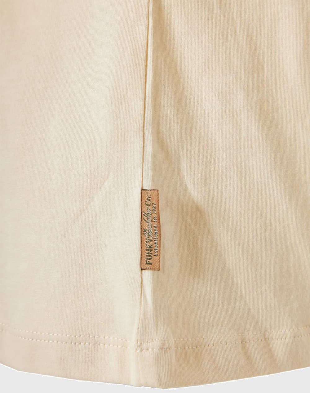 Women's T-Shirts Funky Buddha Ecru