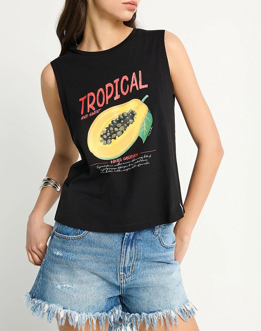 FUNKY BUDDHA T-Shirts FBL013-158-04-BLACK Black