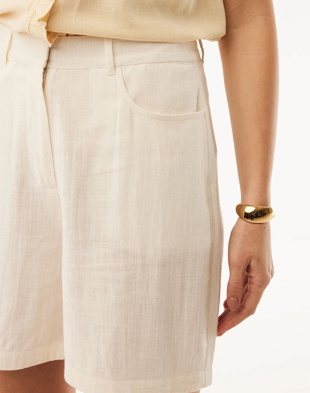 Women's Shorts Mexx Ecru