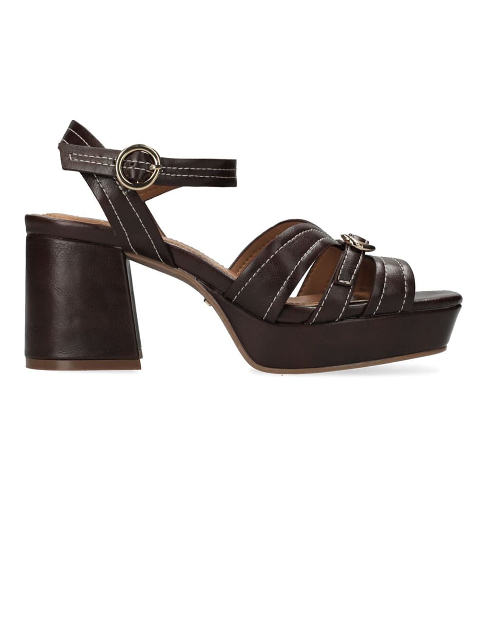 MEXX TOBIE NICKY Heeled sandal MI001603061W-2006 DarkBrown
