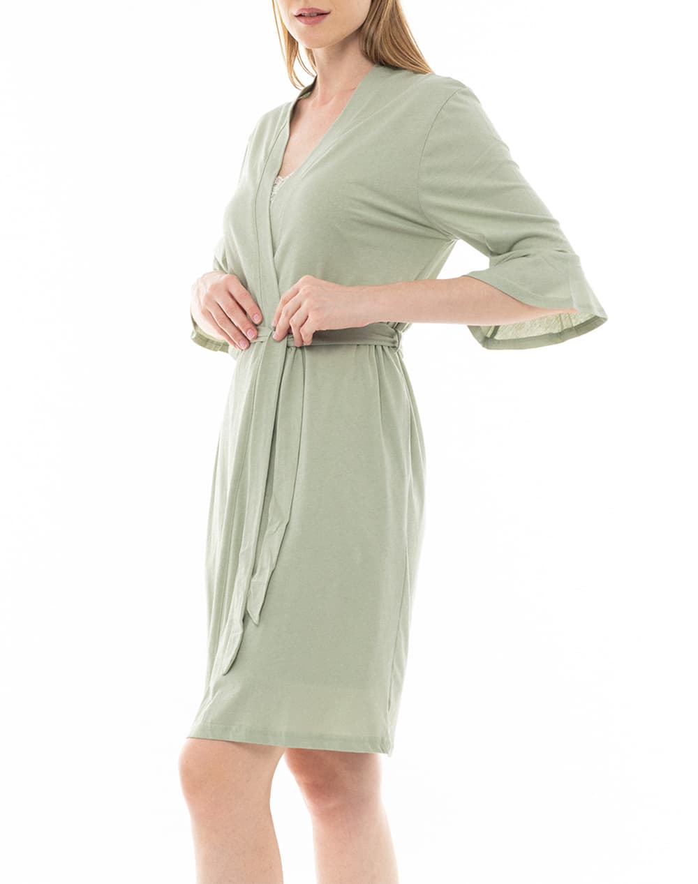 Women's Pajamas Pink Label Green