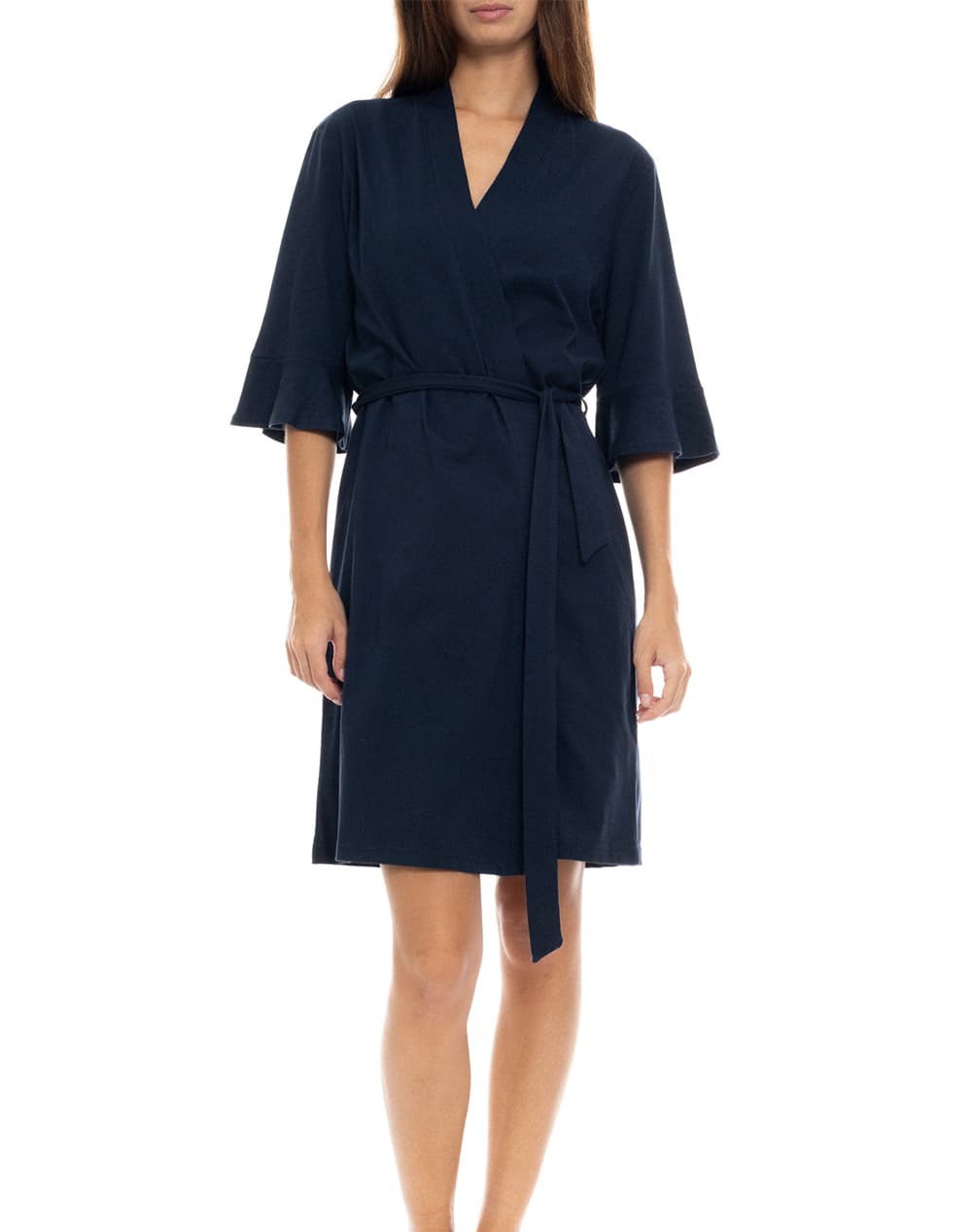 PINK LABEL ROBE SOLID NOS SN-101-Aqua Green