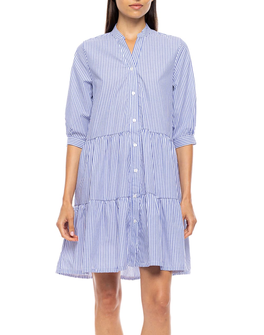 PINK LABEL BEACHWEAR MARINA STRIPE B677-TYPE Blue