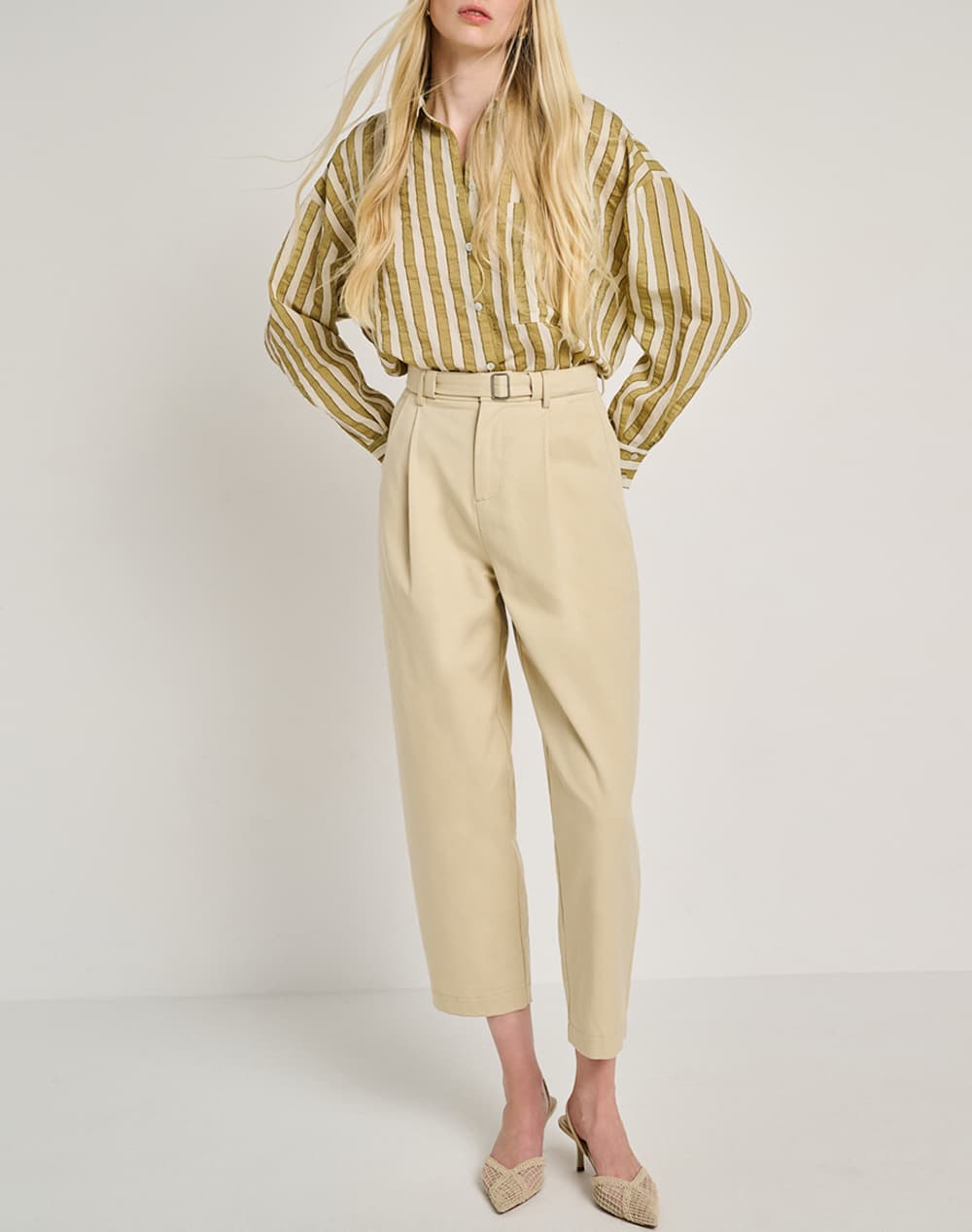 Women's Pants Staff Beige