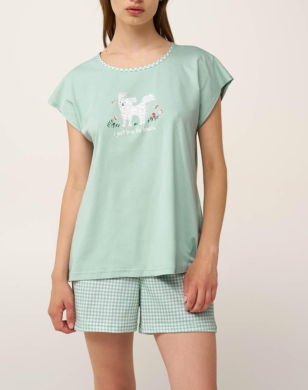 VAMP ΠΥΖΑΜΑ 24357-921 Green