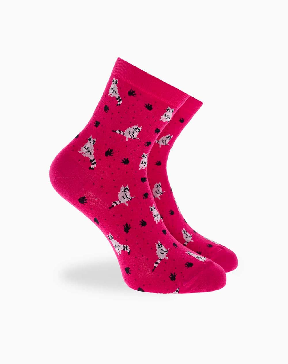 WALK ΓΥΝΑΙΚΕΙΕΣ ΗΜΙΚΟΝΤΕΣ ΚΑΛΤΣΕΣ BAMBOO ΜΕ ΣΧΕΔΙΟ W333-27-51 Fuchsia