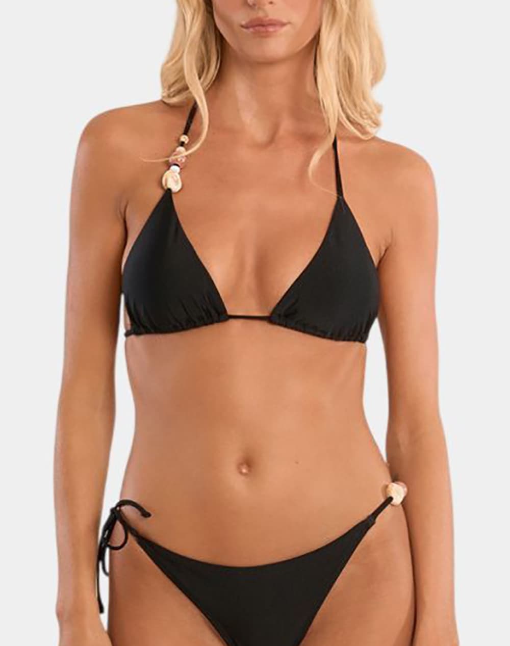 MOLLY BRACKEN LADIES SWIMWEAR TOP TMB221EE-BLACK Black