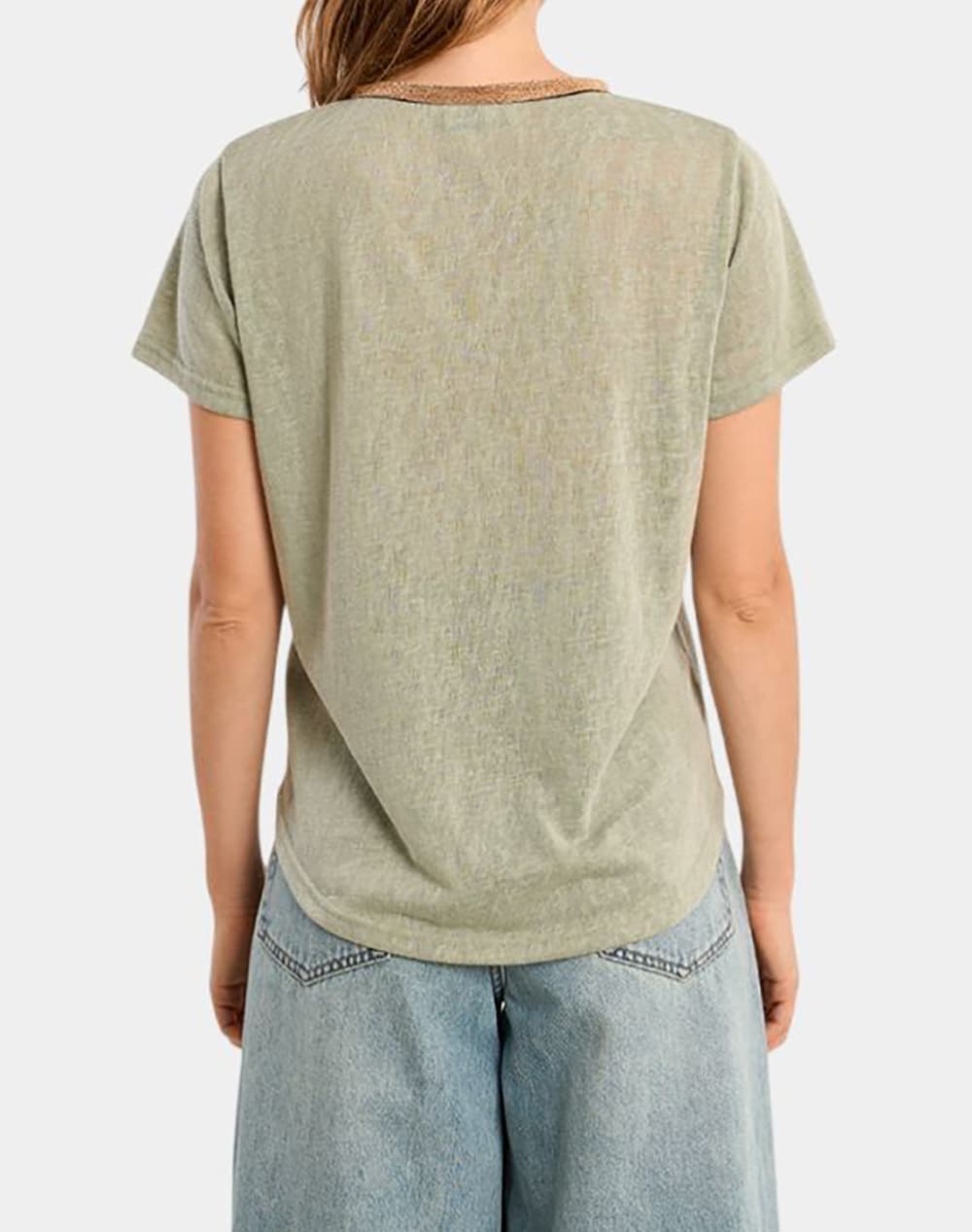 Women's T-Shirts Molly Bracken Khaki