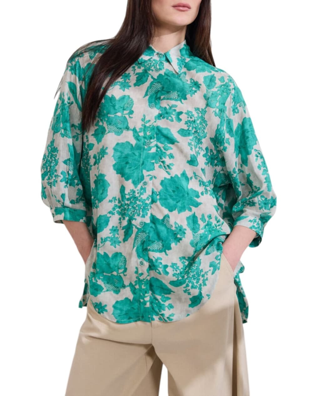 NAMASTE ΠΟΥΚΑΜΙΣΟ SYLONE SS0426007-AQUA Aqua