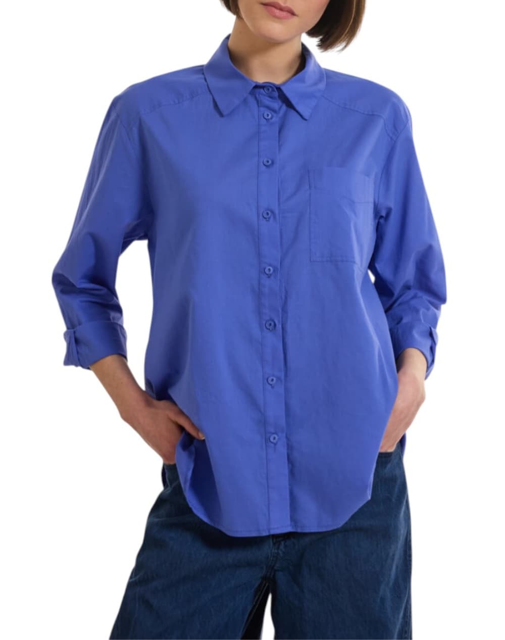 NAMASTE ΠΟΥΚΑΜΙΣΟ MYSTICA SS0426010-WHITE White