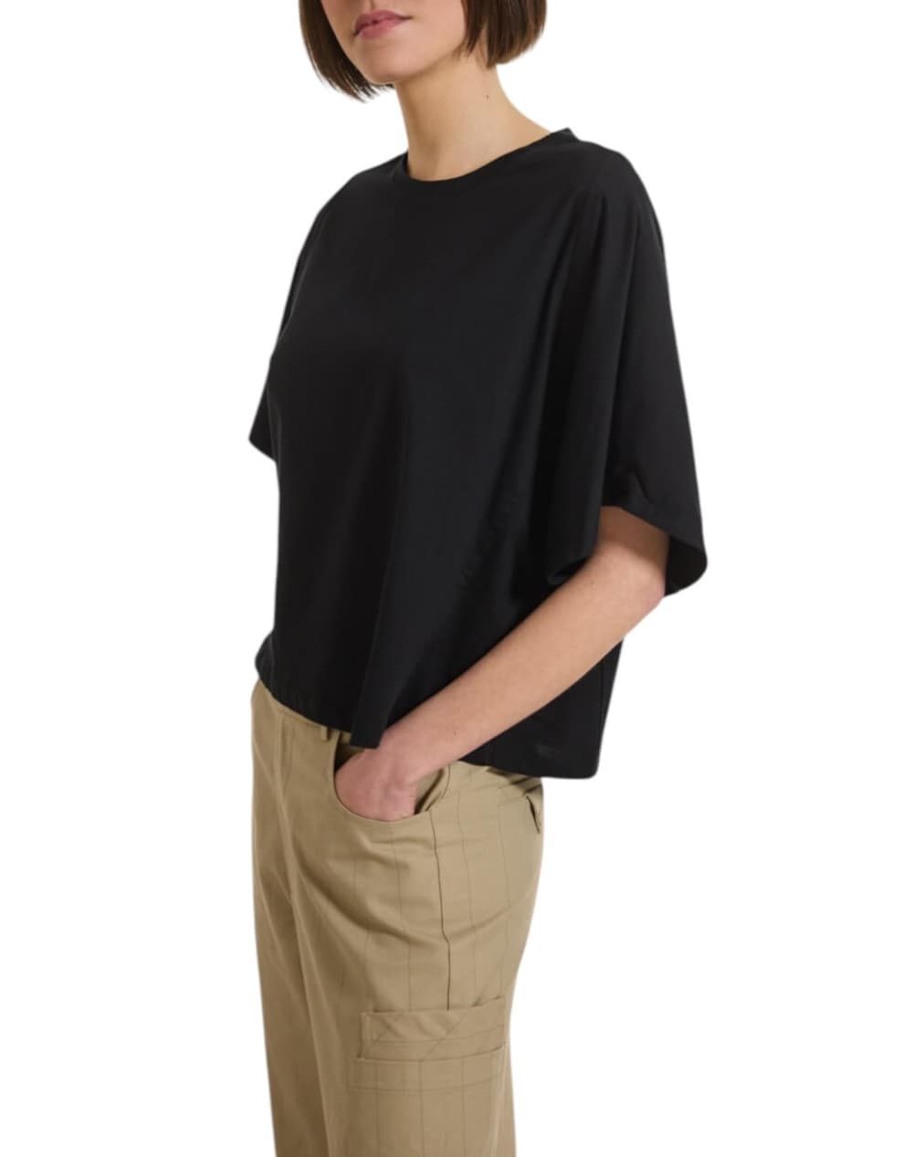 Women's T-Shirts Namaste Black