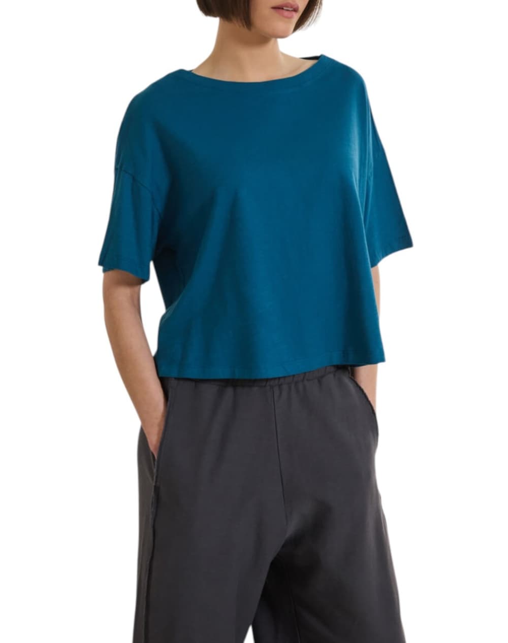 NAMASTE ΜΠΛΟΥΖΑ ELANAI SS0726011-PETROL Petrol