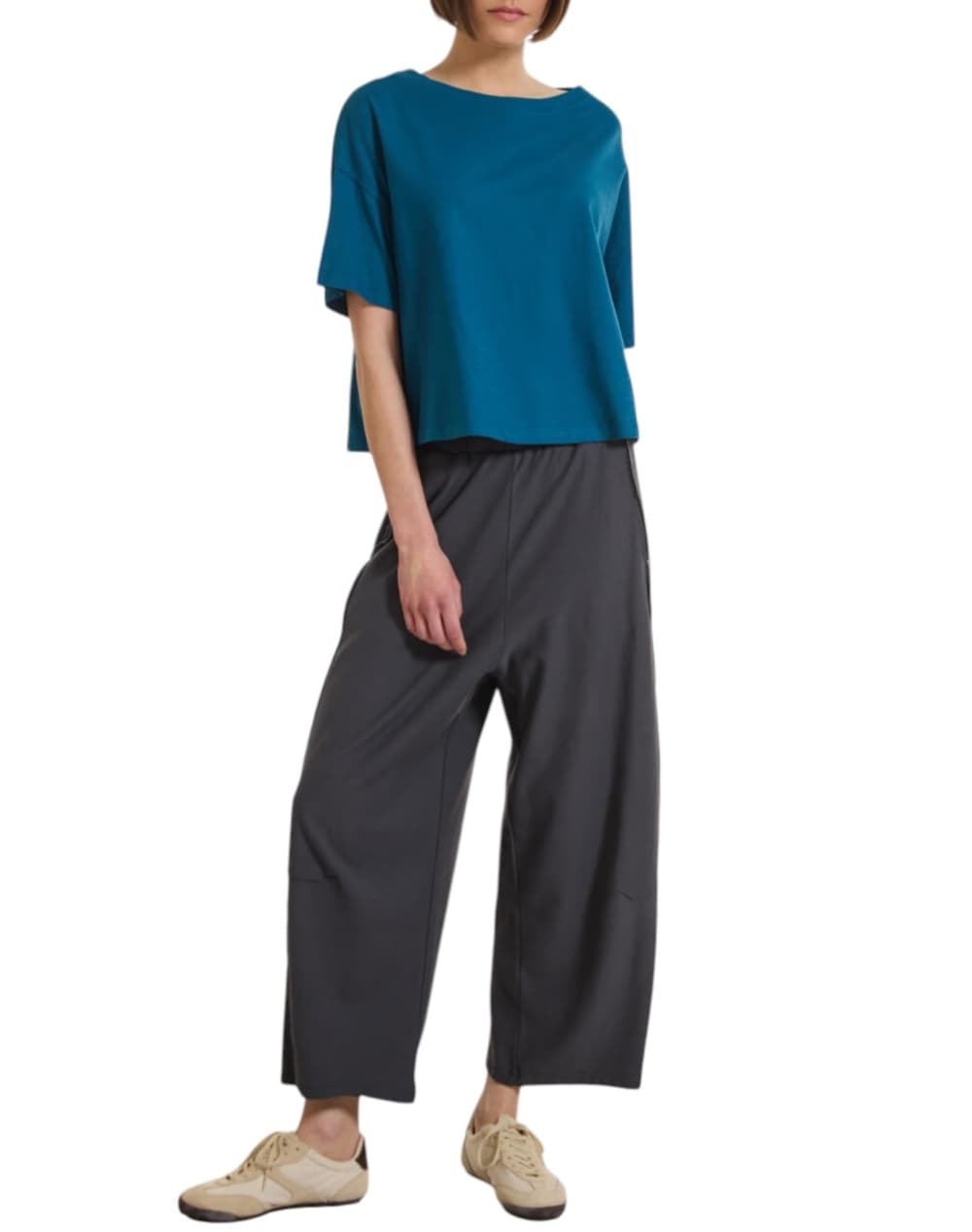 Women's T-Shirts Namaste Blue