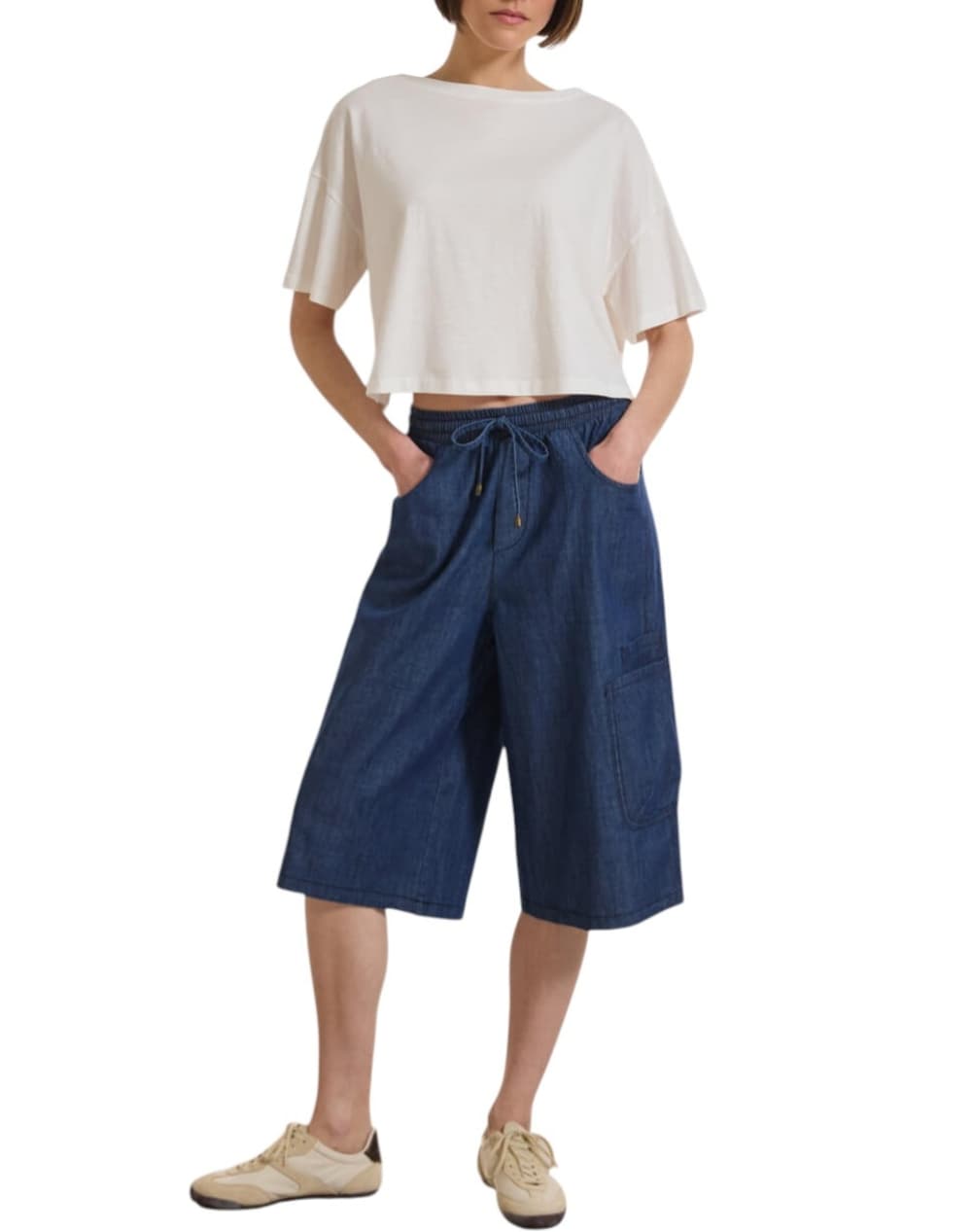 Women's T-Shirts Namaste White