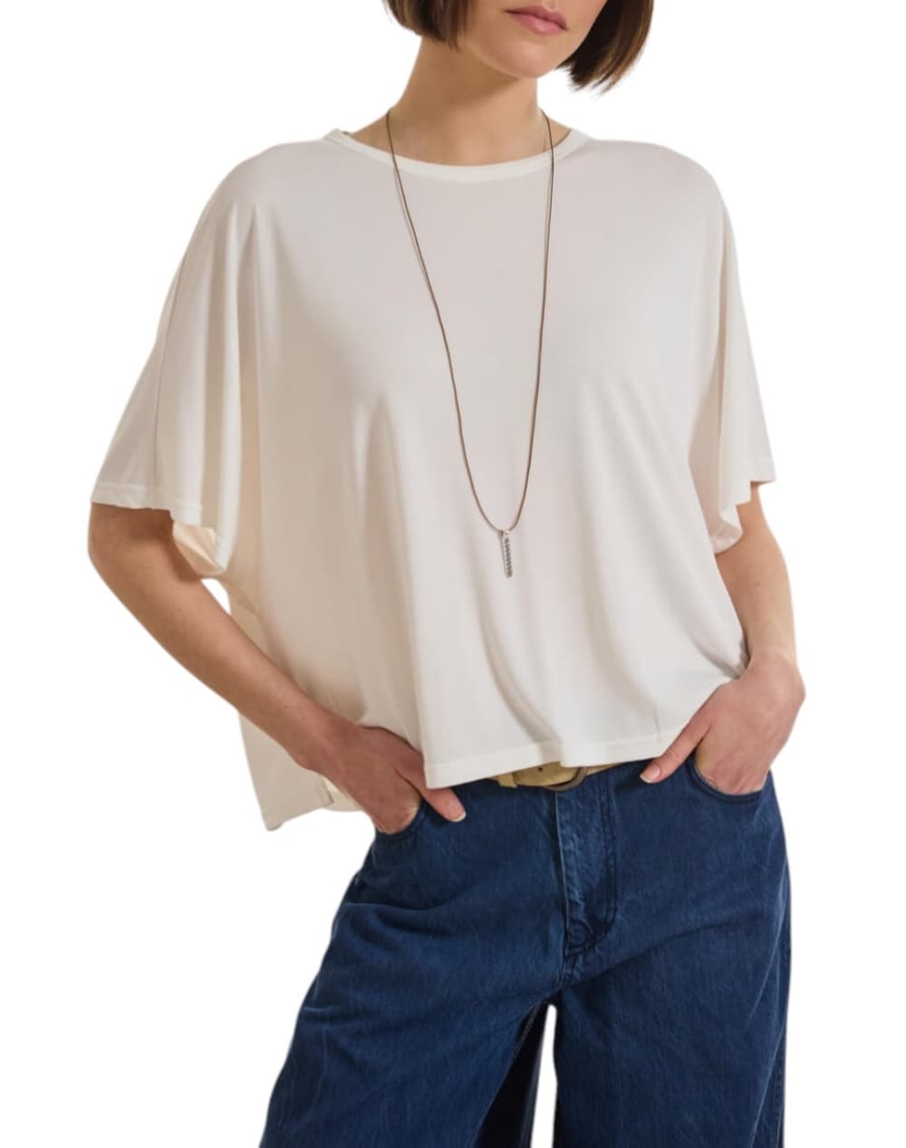 Women's T-Shirts Namaste Ecru