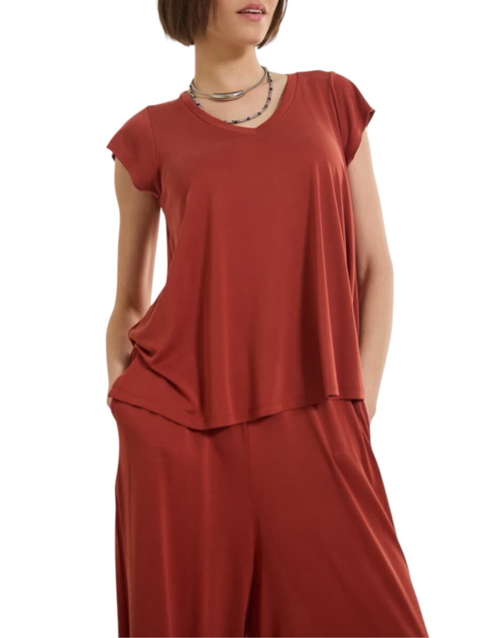 Women's T-Shirts Namaste Black