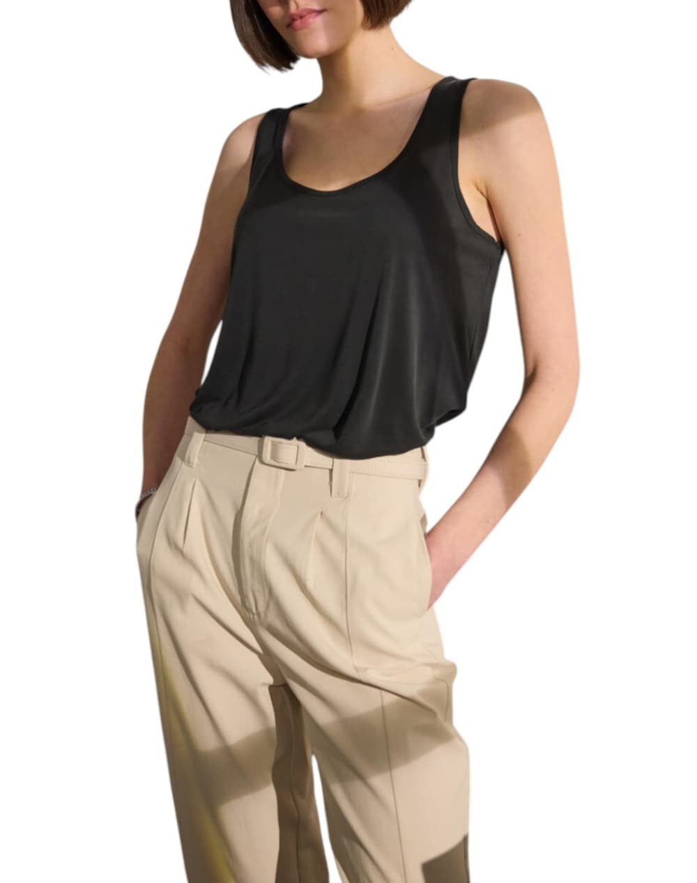 Women's T-Shirts Namaste Black