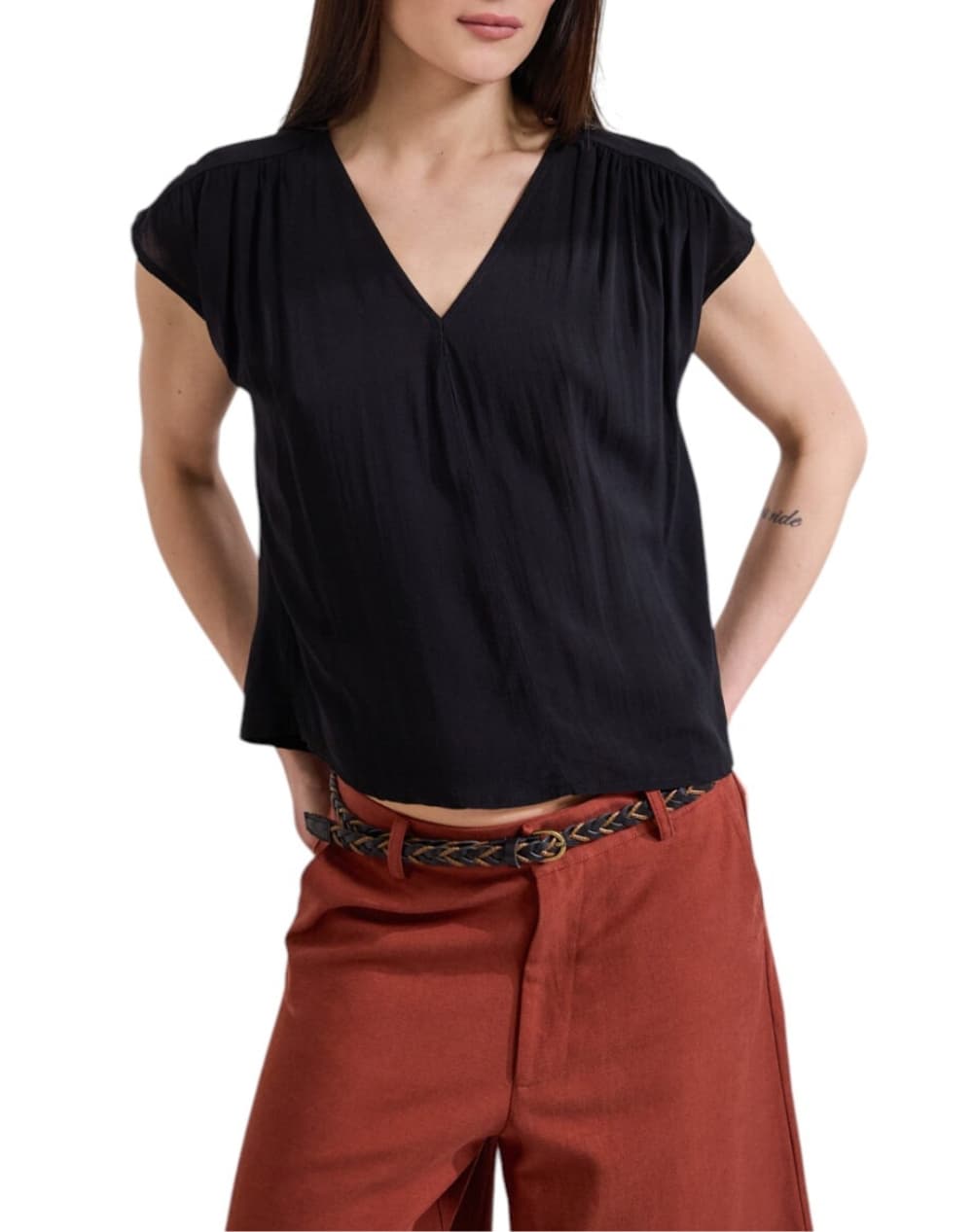 Women's Tops Namaste Black