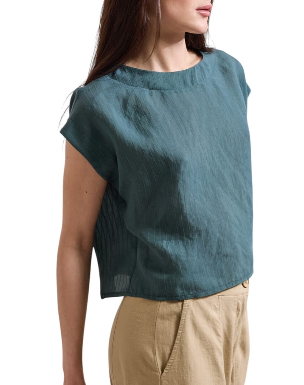 Women's Tops Namaste Green