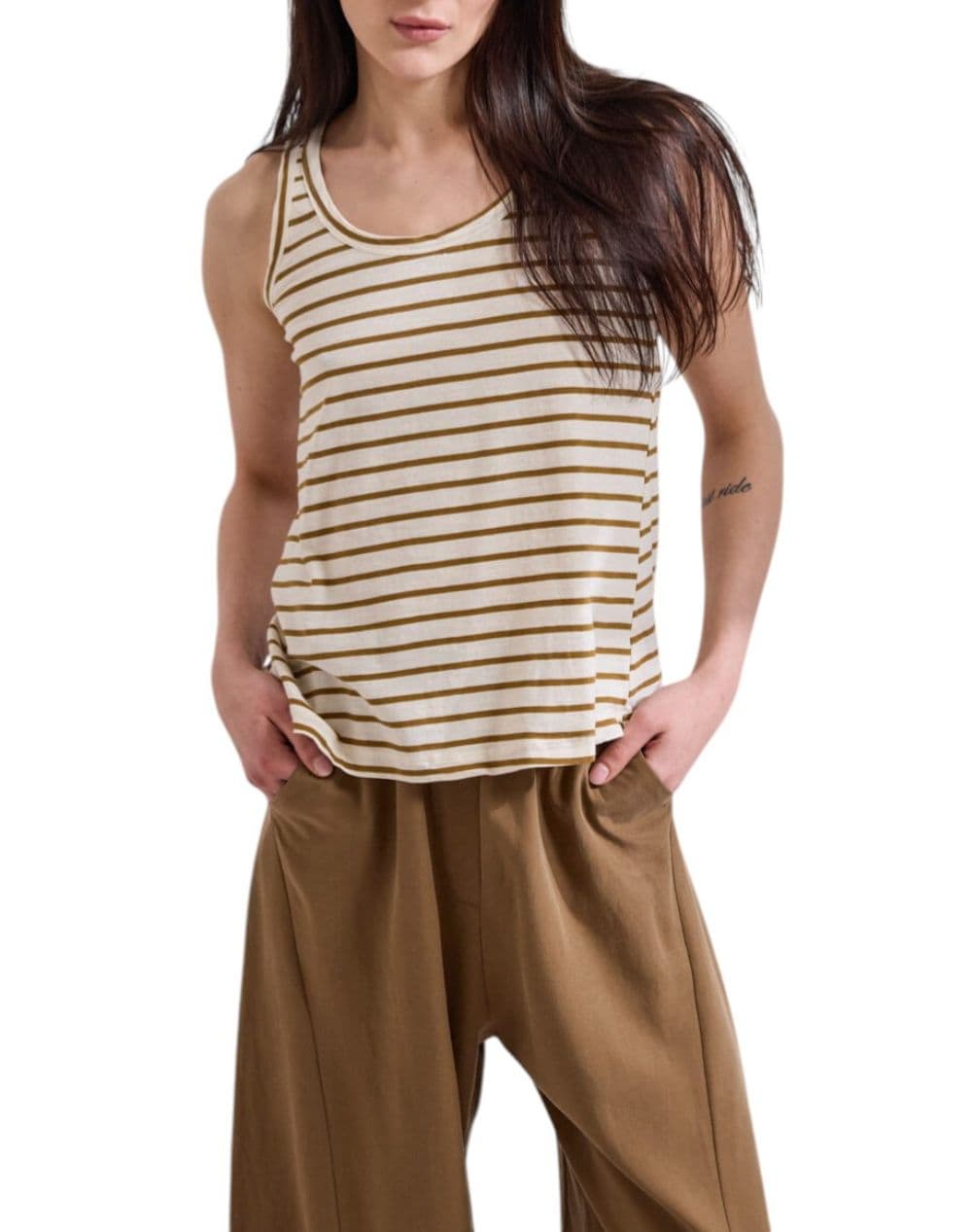 Women's Tops Namaste Ecru