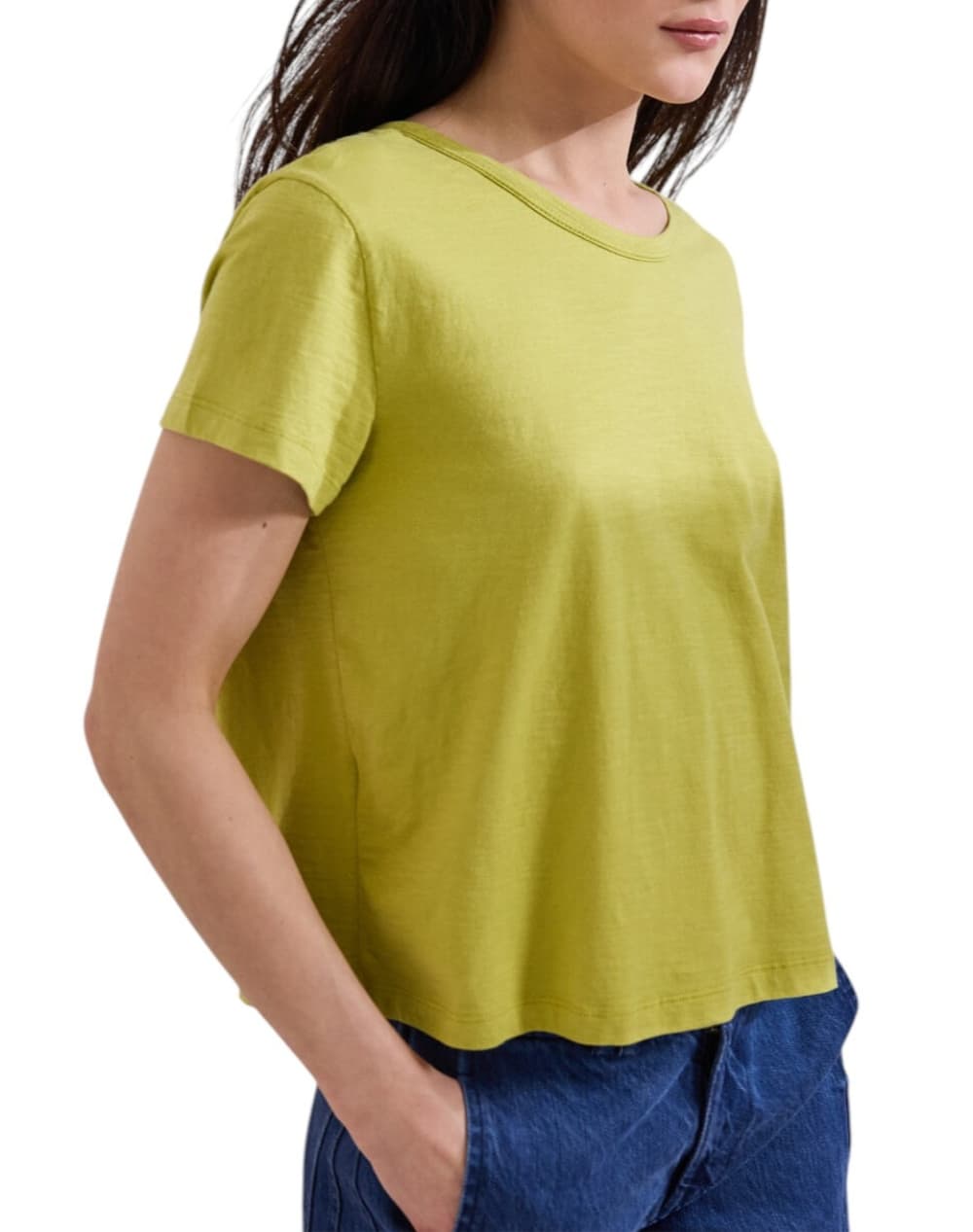 Women's T-Shirts Namaste Yellow