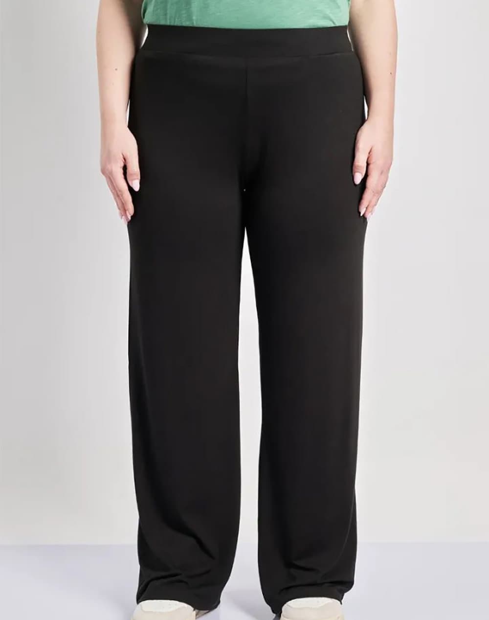 PARABITA Παντελόνι ελαστικό σε ίσια γραμμή 002310206810-002 Black