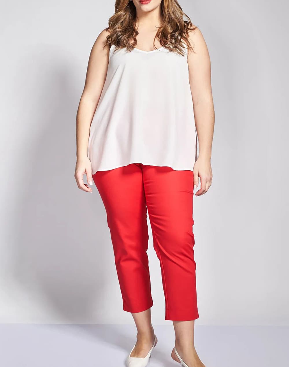 Παντελόνι chino ανορθωτικό σε ίσια γραμμή