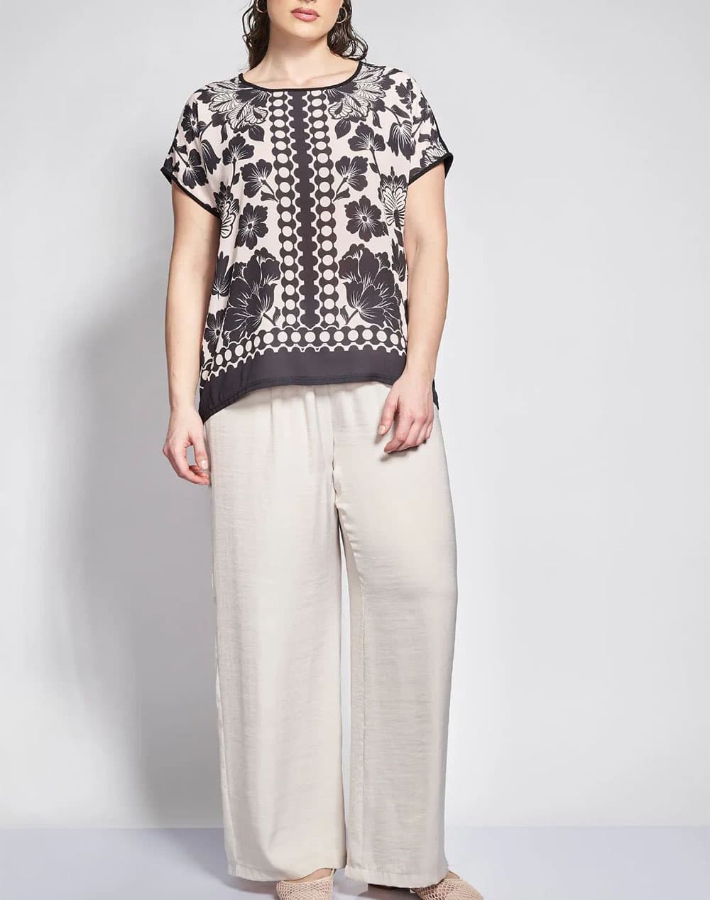 Women's T-Shirts Parabita Black