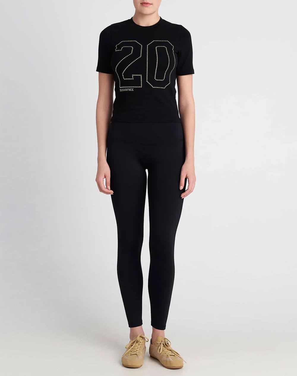 Women's T-Shirts Sugarfree Black