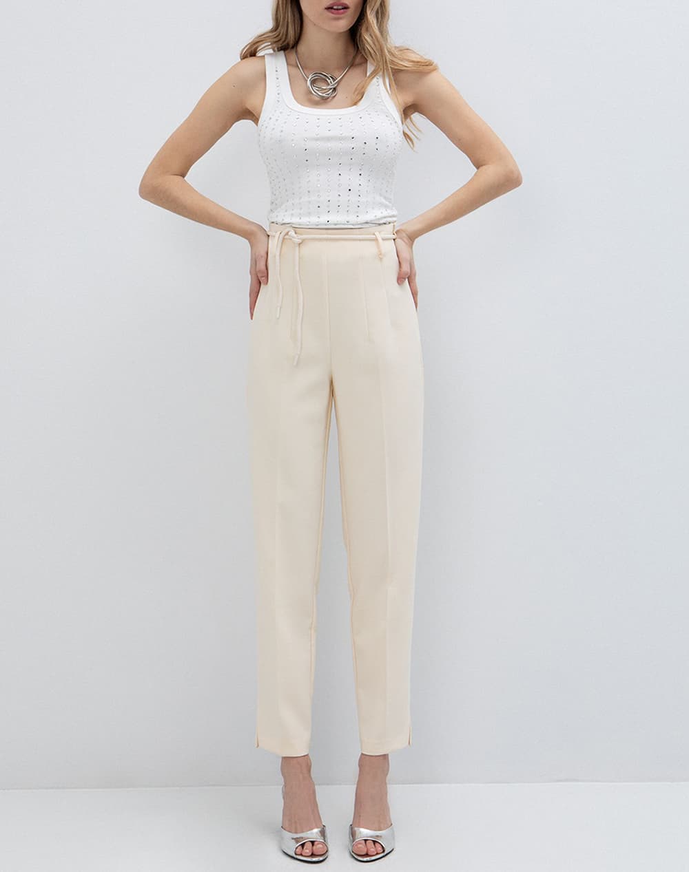 Women's Pants Toi & Moi Yellow